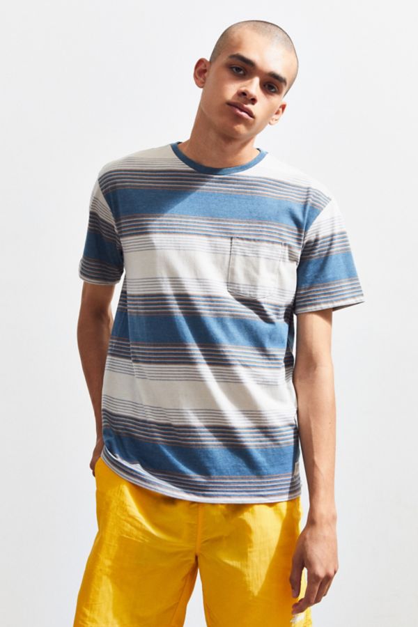 Katin Sunset Stripe Pocket Tee | Urban Outfitters