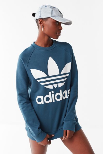 adidas Originals Oversized Crew-Neck Sweatshirt | Urban Outfitters