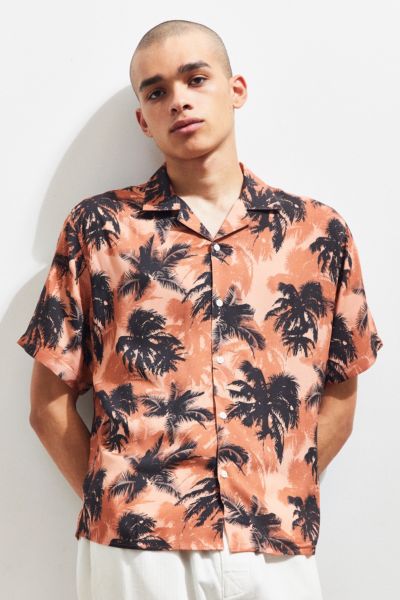 Loom Palm Hawaiian Shirt | Urban Outfitters