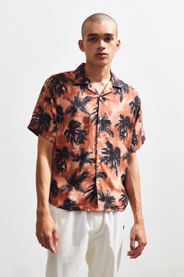 Loom Palm Hawaiian Shirt | Urban Outfitters