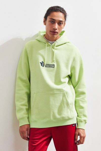 Stussy Butterfly Embroidered Hoodie Sweatshirt