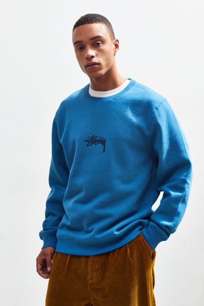 Stussy Embroidered Logo Crew-Neck Sweatshirt