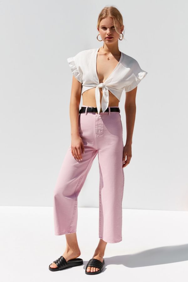 Slide View: 1: BDG High + Wide Cropped Jean â Cole
