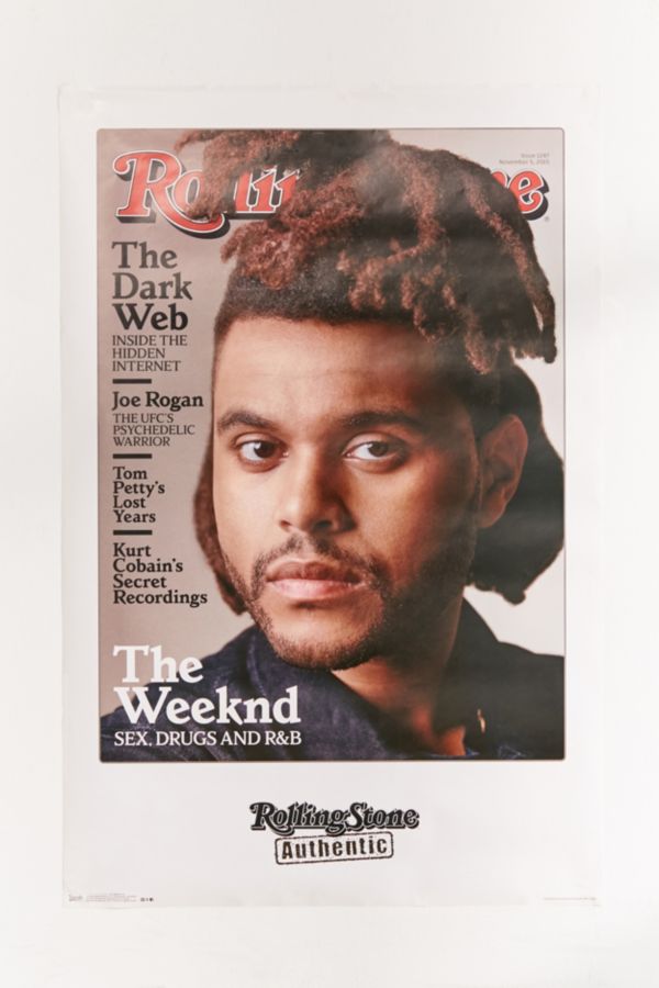 The Weeknd Rolling Stone Poster | Urban Outfitters