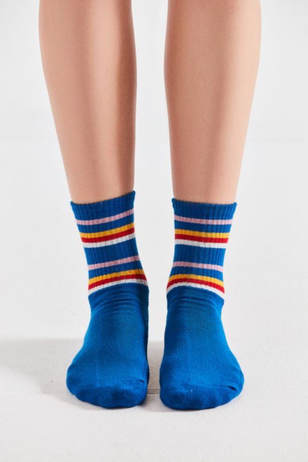 Out From Under Sporty Stripe Tube Sock Urban Outfitters