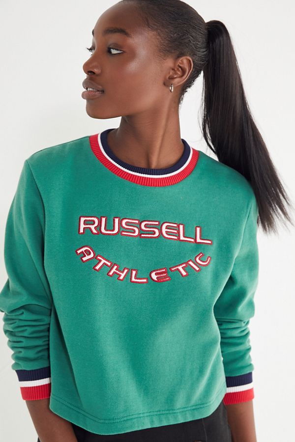 Russell Athletic Hera Ribbed Sweatshirt | Urban Outfitters