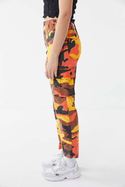 vintage colorful camo pant