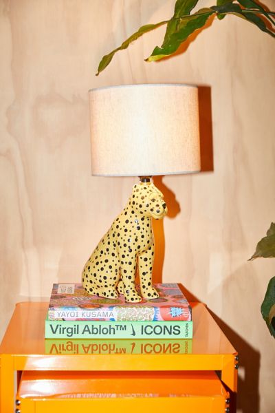 Urban Outfitters Cheetah Table Lamp