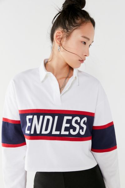 UO Endless Long Sleeve Rugby Shirt | Urban Outfitters