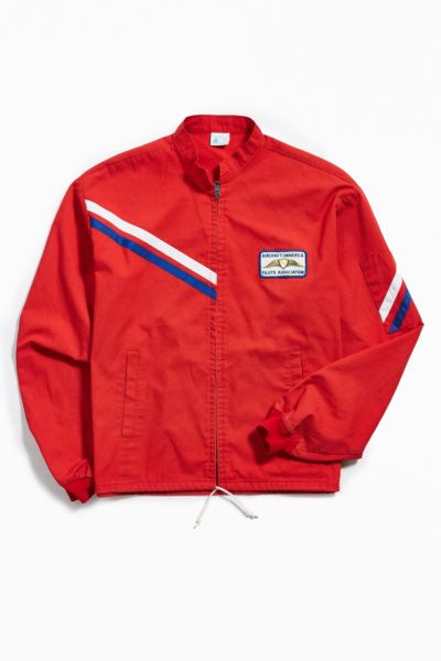 Vintage Pilot’s Red Coach Jacket | Urban Outfitters