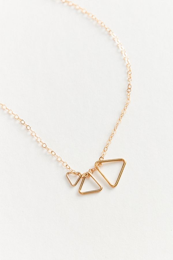 Oxbow Designs Trio Charm Necklace Urban Outfitters