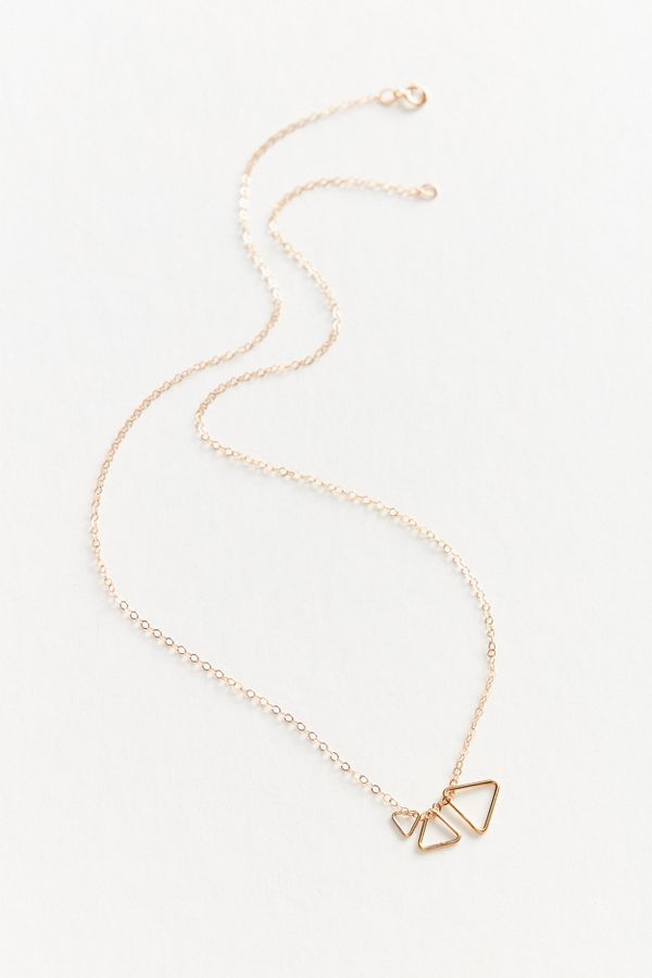 Oxbow Designs Trio Charm Necklace Urban Outfitters