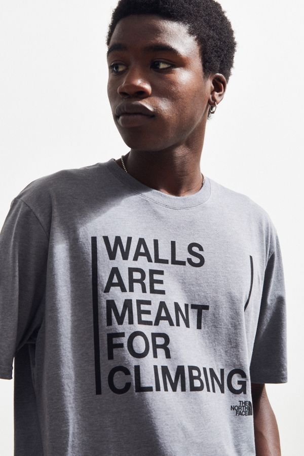 The North Face Walls Are Meant For Climbing Tee Urban Outfitters Canada