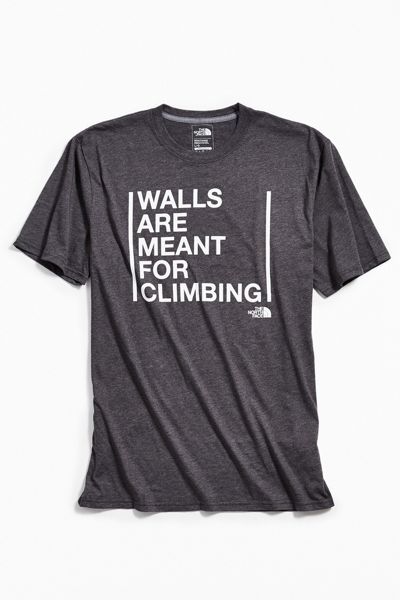 The North Face Walls Are Meant For Climbing Tee