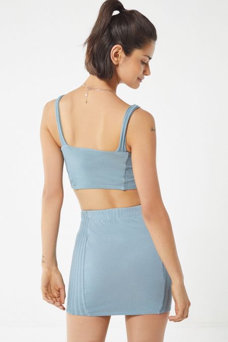 Slide View: 4: UO Lace-Up Mini Skirt