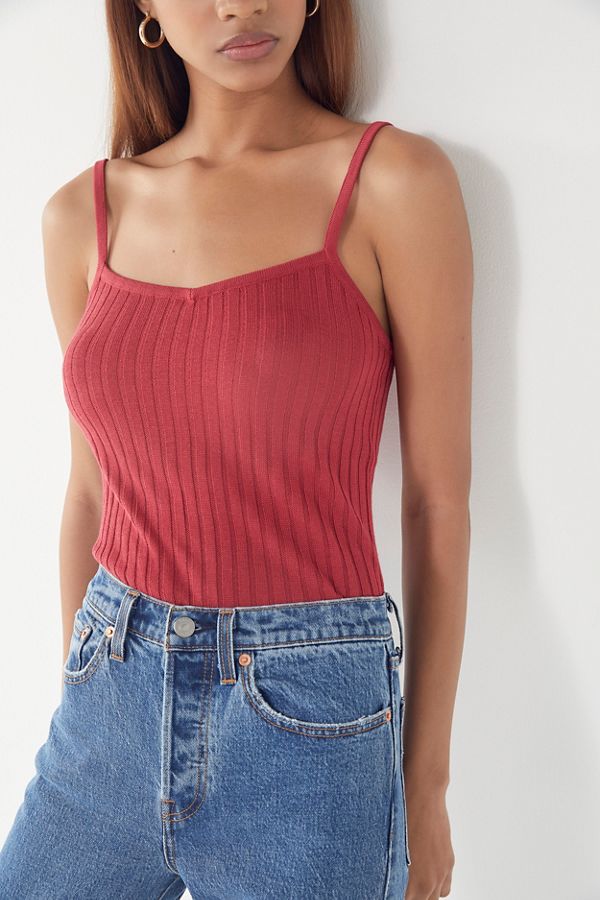 Top Slinky Staring At Stars Pour Urban Outfitters - Taille XS, Couleur Sable - Neuf