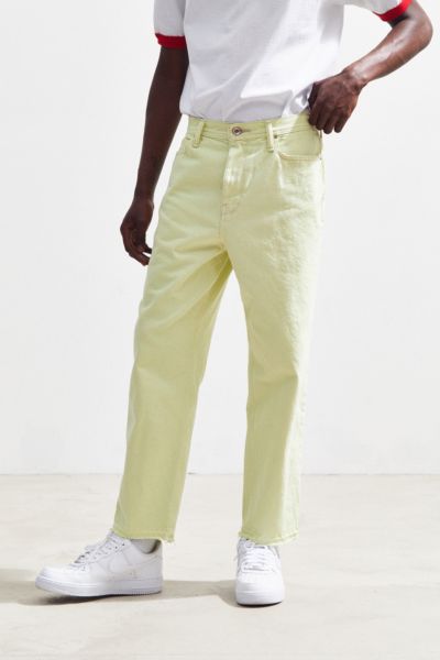 BDG Citron Straight Cropped Jean | Urban Outfitters