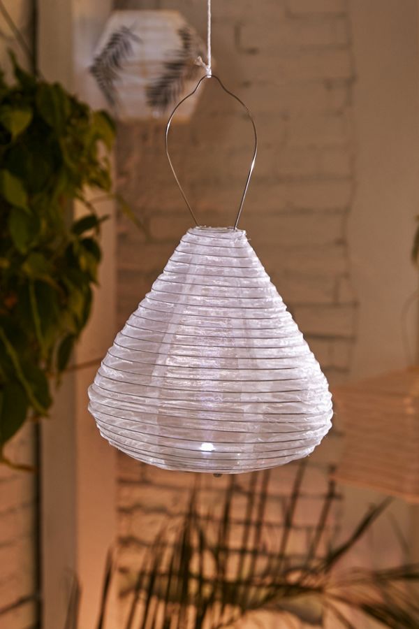Slide View: 1: Sojiā?¢ Silk Effects 12ā?¯ Teardrop Solar Lantern