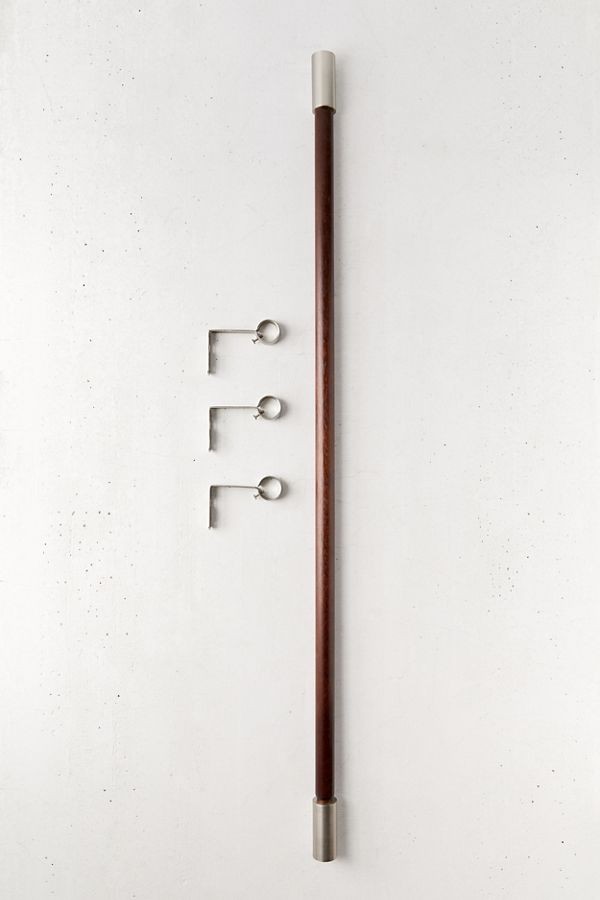 Slide View: 2: Enza Curtain Rod