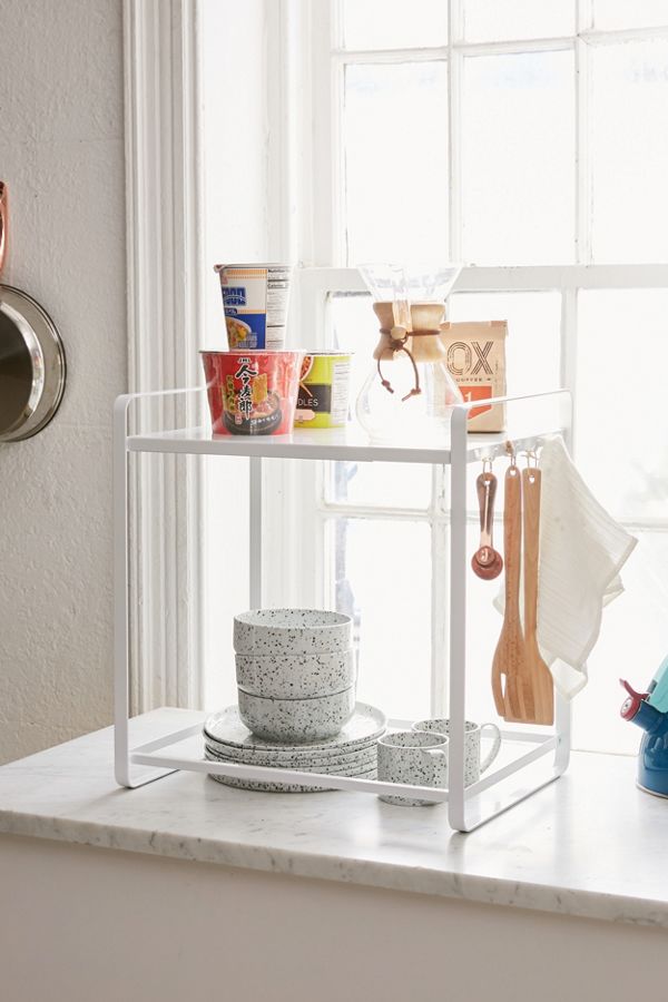 Slide View: 1: Yamazaki Expandable Tower Shelf