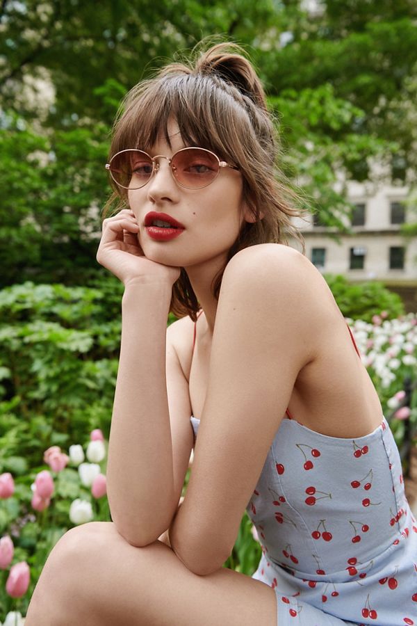 Slide View: 2: Crap Eyewear X UO The New Riddim Round Sunglasses