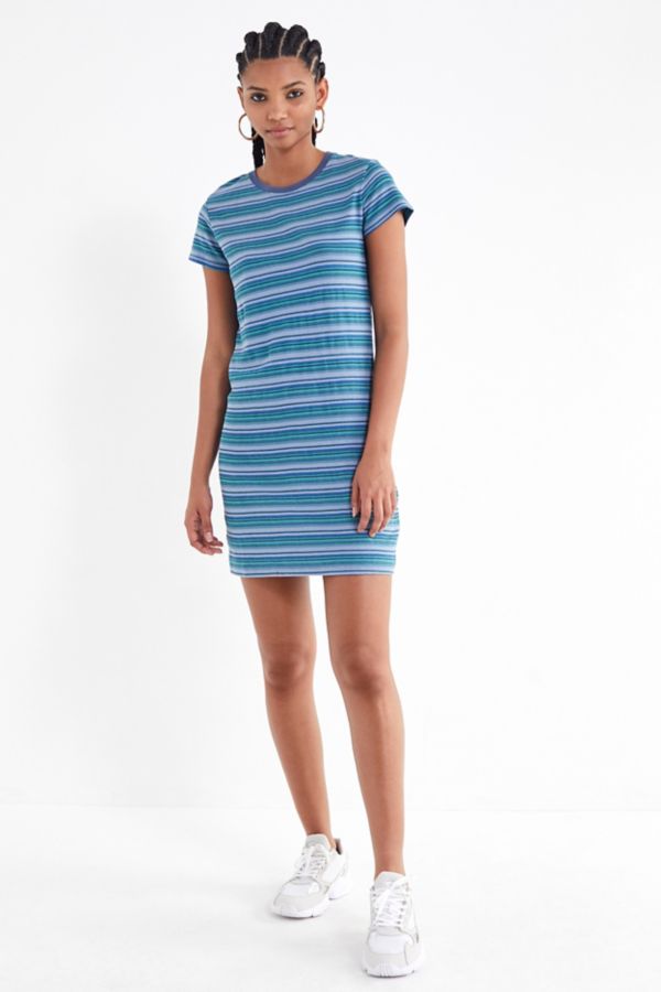 UO Striped Ringer T-Shirt Dress | Urban Outfitters