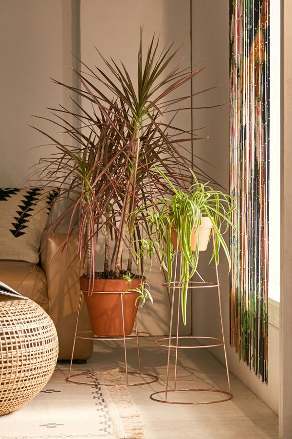 Slide View: 1: Garden Metal Plant Stand