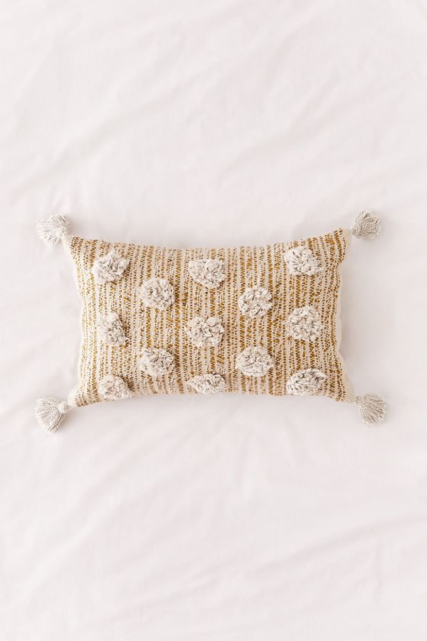 Allover Tufted Lumbar Pillow Urban Outfitters