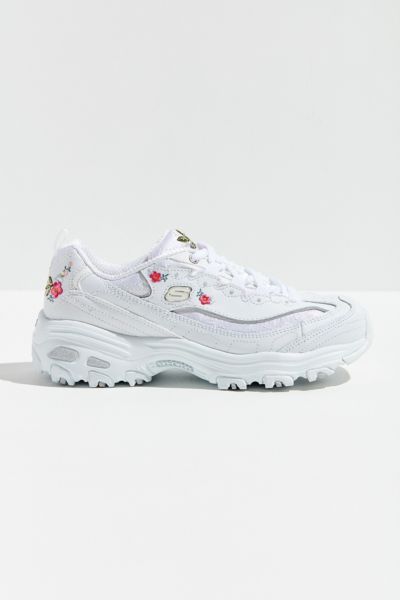 skechers with flowers on them