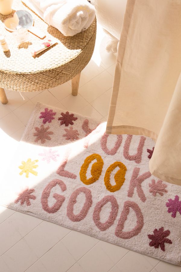Slide View: 1: You Look Good Bath Mat