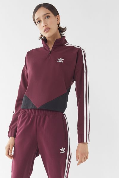 adidas Colorblock Half-Zip Windbreaker 
