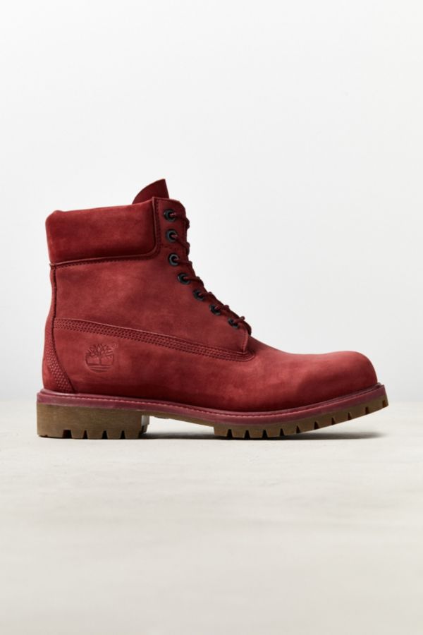 Timberland 6” Premium Red Waterproof Boot | Urban Outfitters