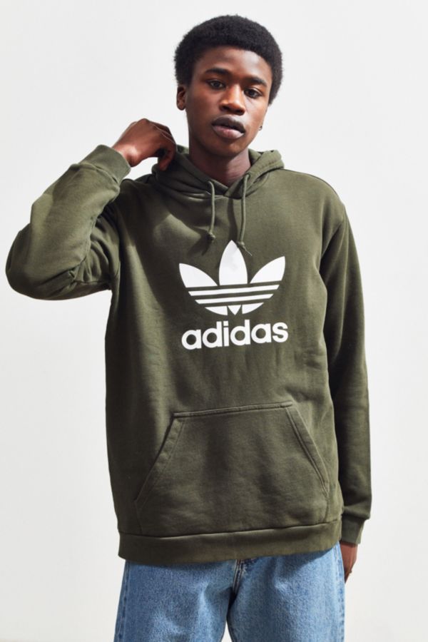 Adidas Trefoil Hoodie Sweatshirt Urban Outfitters