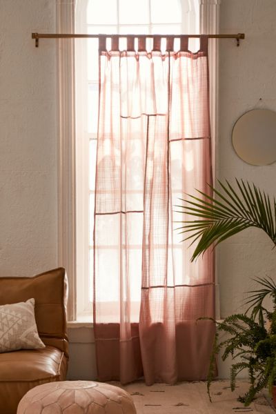 Chloe Patchwork Gauze Curtain