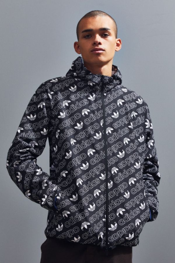 adidas Monogram Windbreaker Jacket | Urban Outfitters