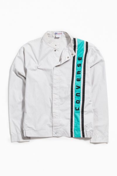 Vintage Converse Grey Windbreaker Jacket | Urban Outfitters