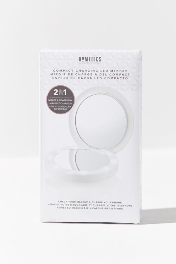 HoMedics® Compact Charging LED Mirror | Urban Outfitters