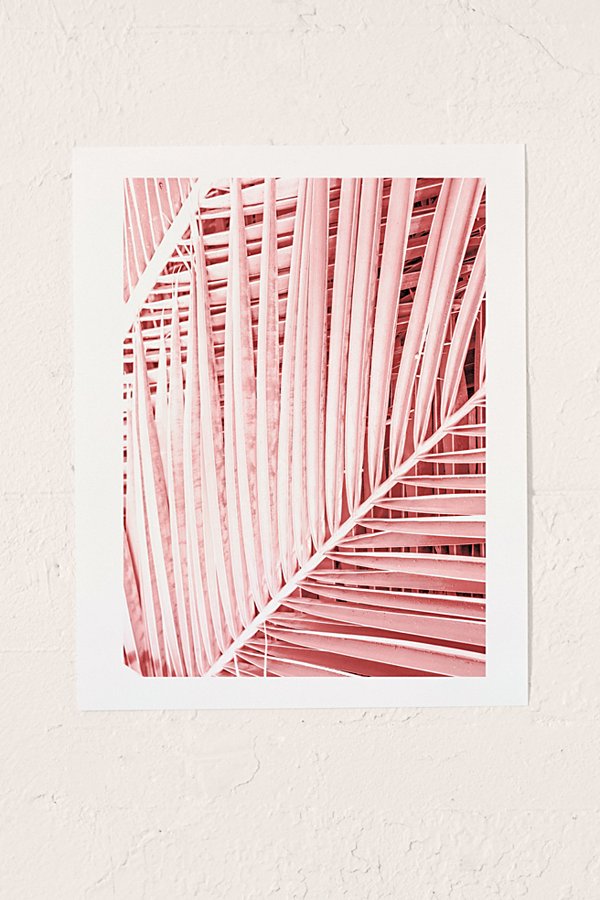 Honeymoon Hotel Pink Tropics Art Print In No Frame