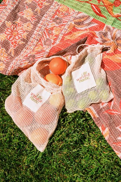 Life Without Plastic Organic Cotton Mesh Produce Bag