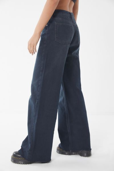 black puddle jeans