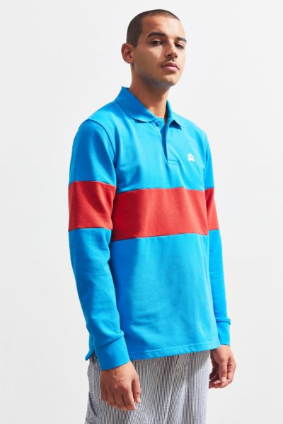 Converse X Golf Le Fleur Long Sleeve Polo Shirt | Urban Outfitters
