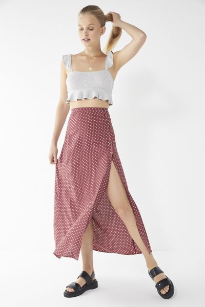 urban outfitters maxi skirt