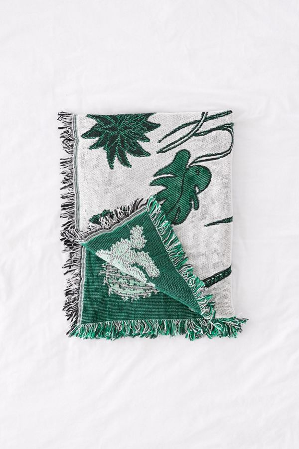 Slide View: 3: Calhoun & Co. Plants! Throw Blanket