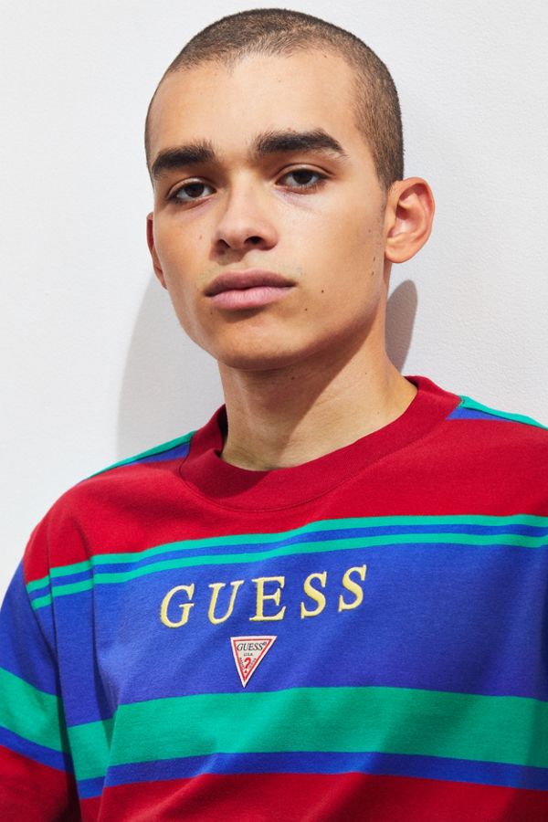 GUESS Camden Striped Tee | Urban Outfitters