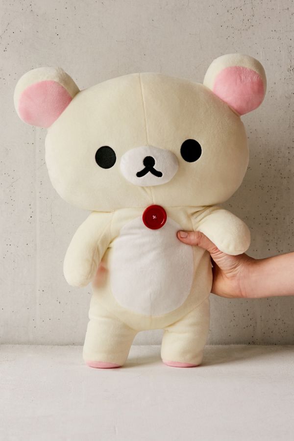 Slide View: 2: Korilakkuma Large Stuffed Bear