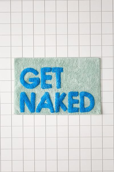 Urban Outfitters Get Naked Bath Mat In Mint