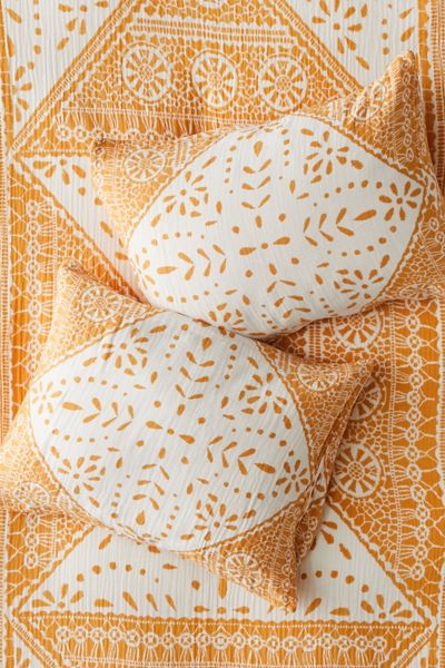 Eva Tile Crinkle Gauze Sham Set