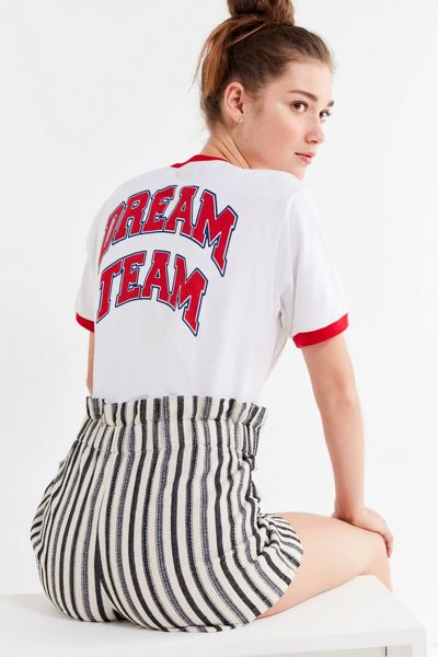 Dream Team Cropped Ringer Tee