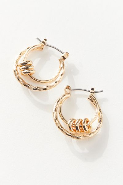 Simone Double Hoop Earring | Urban Outfitters