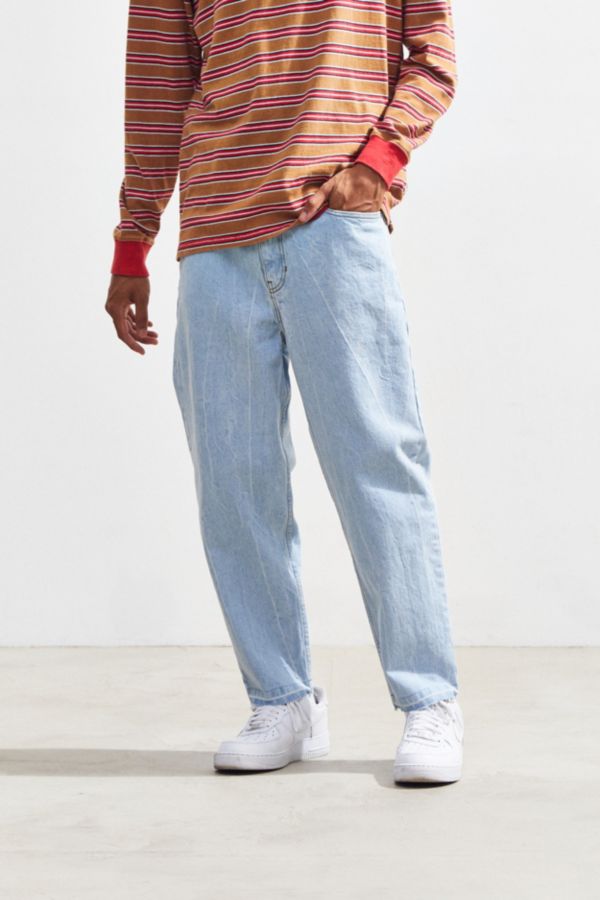 BDG Acid Crackle Wash Straight Cropped Jean | Urban Outfitters